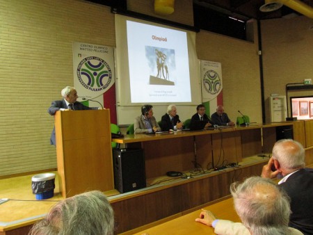 Presentazione della mostra in aula magna (5.10.2016)